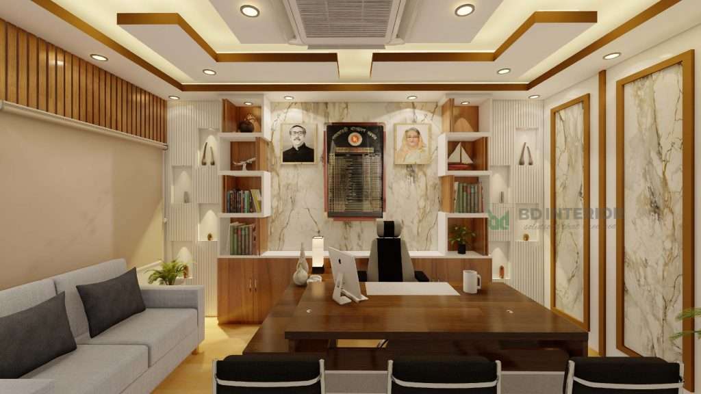 modern office interior design in bangladesh