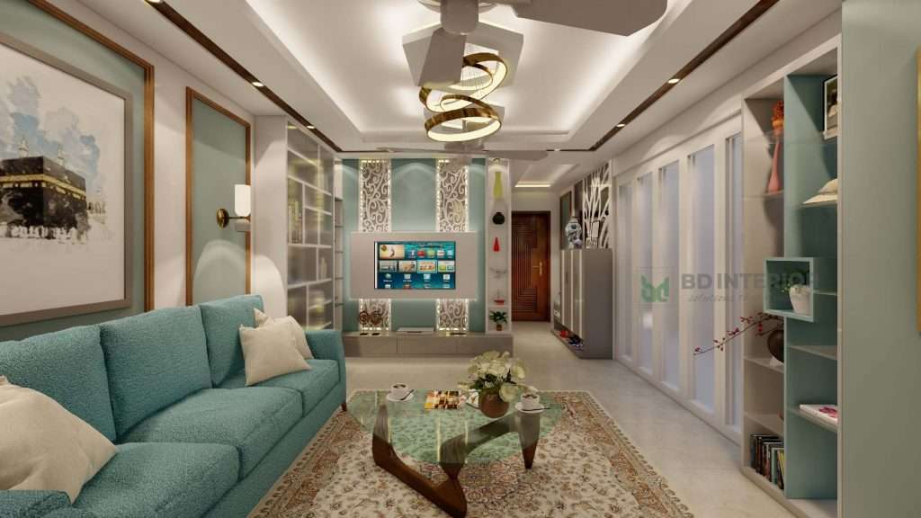 Living Room Interior Design In Bangladesh - BD INTERIOR