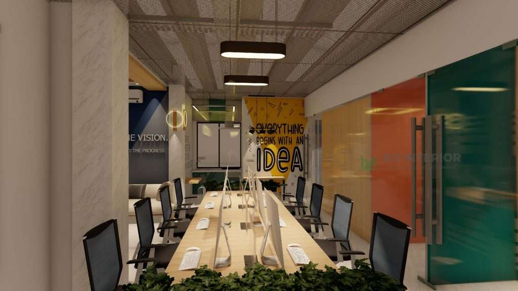 modern workstation interior design in bangladesh