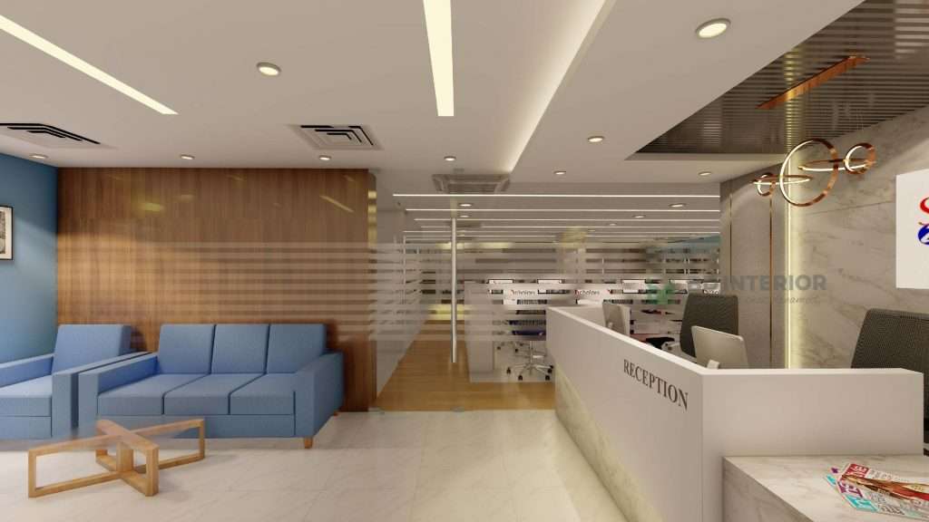 office reception interior design in bangladesh