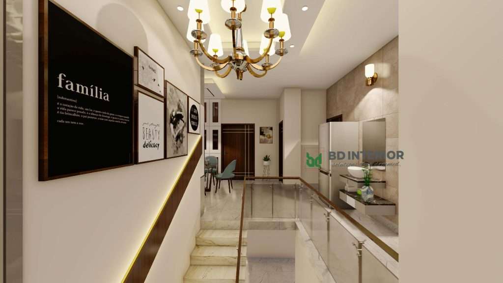 duplex house interior design in Bangladesh
